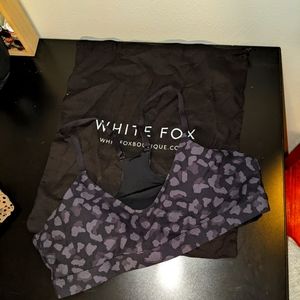 Sarah's Day x White Fox Active Camo Sports bra